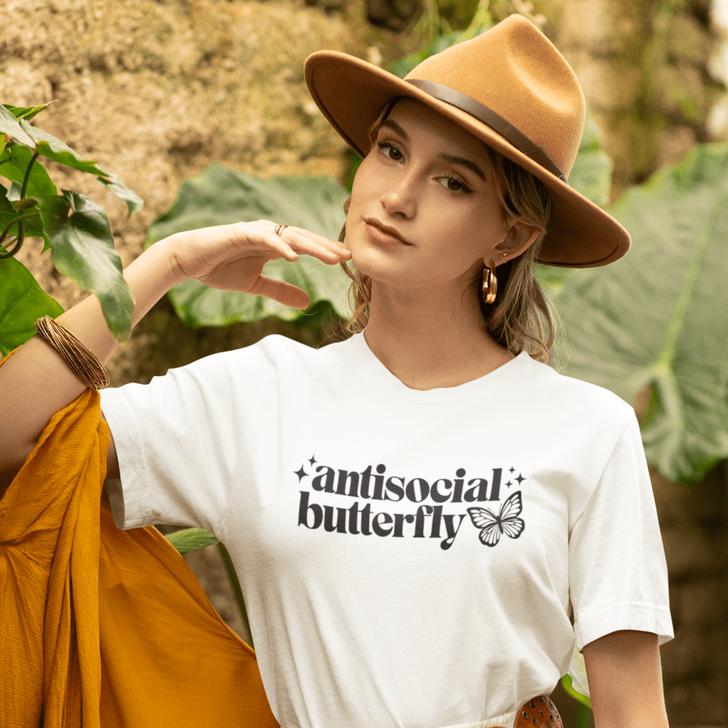 Sproutsmith T-Shirt Antisocial Butterfly T-Shirt