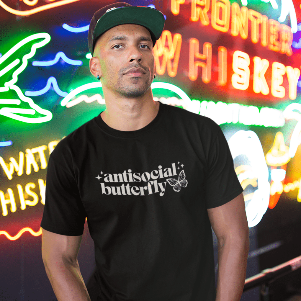 Sproutsmith T-Shirt Antisocial Butterfly T-Shirt
