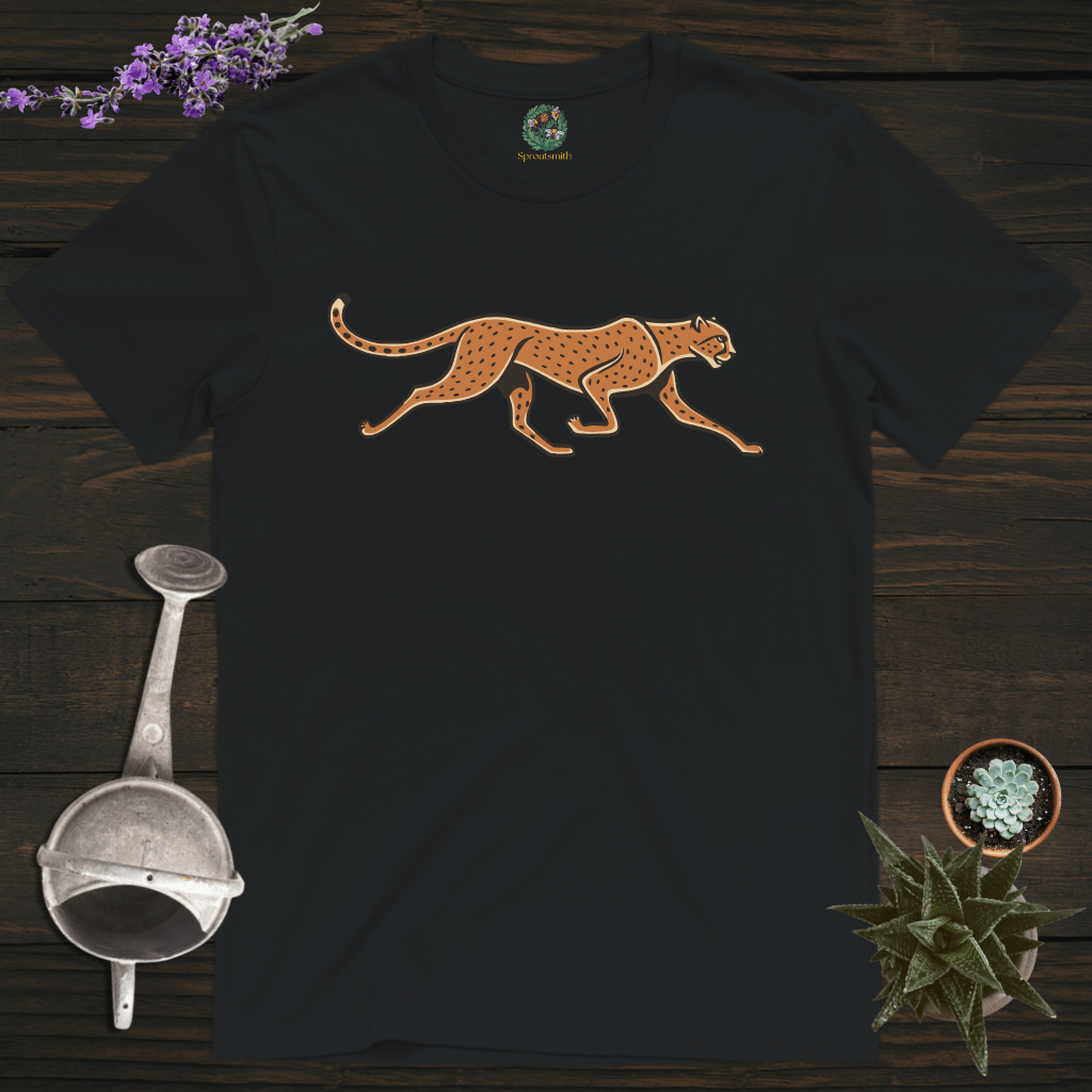 Sproutsmith T-Shirt Black / S Cheetah T-Shirt