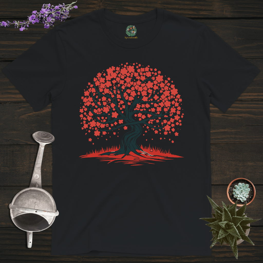 Sproutsmith T-Shirt Black / S Cherry Blossom T-Shirt