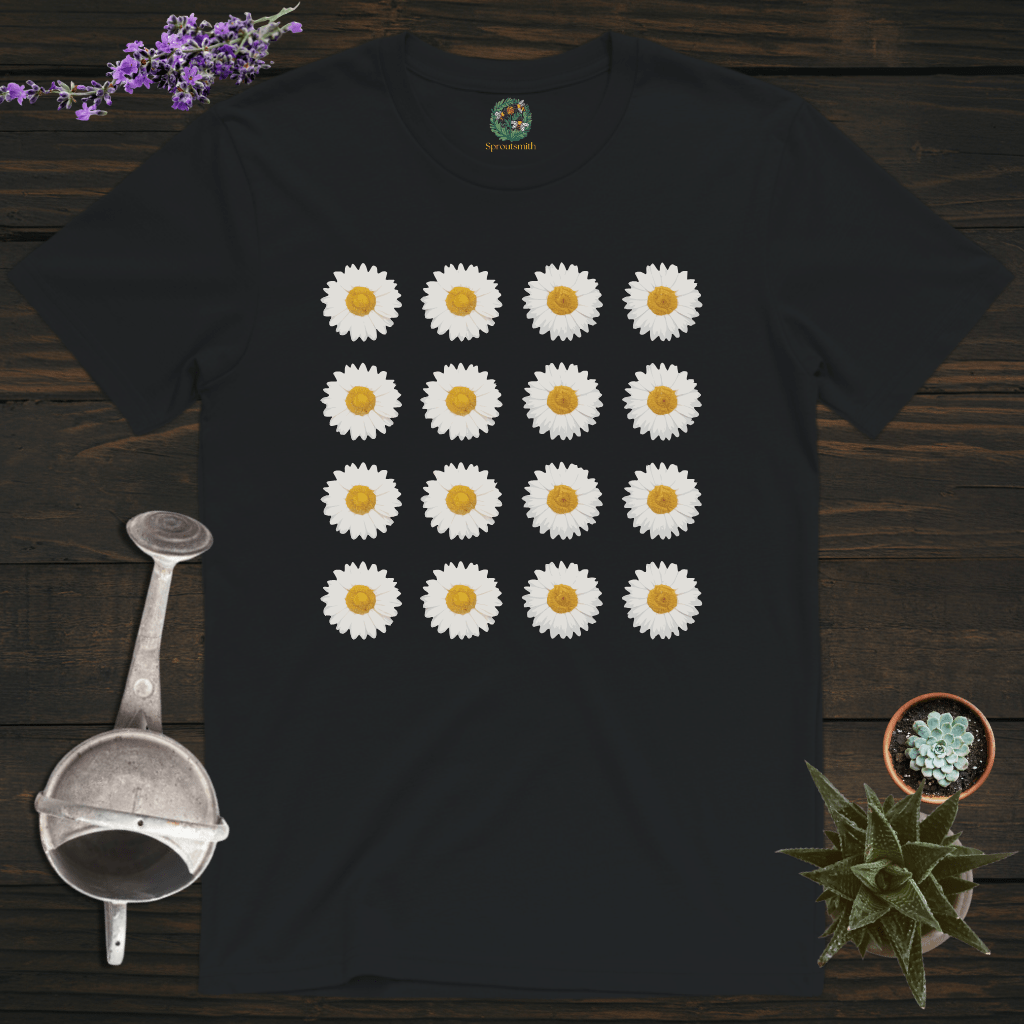 Sproutsmith T-Shirt Black / S Daisies T-Shirt