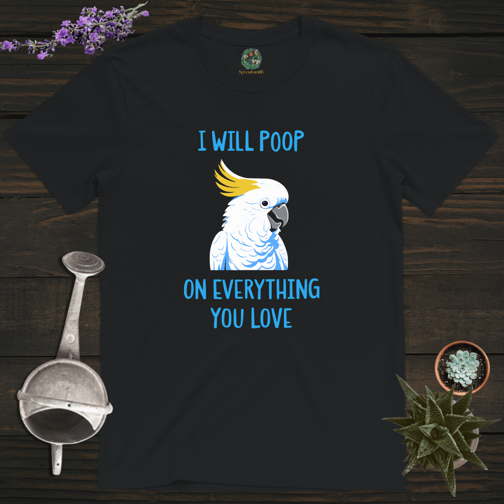 Sproutsmith T-Shirt Black / S I Will Poop T-Shirt