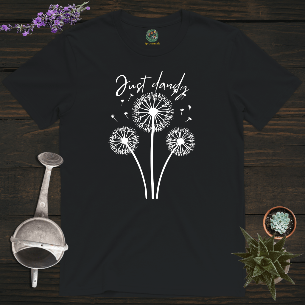 Sproutsmith T-Shirt Black / S Just Dandy T-Shirt