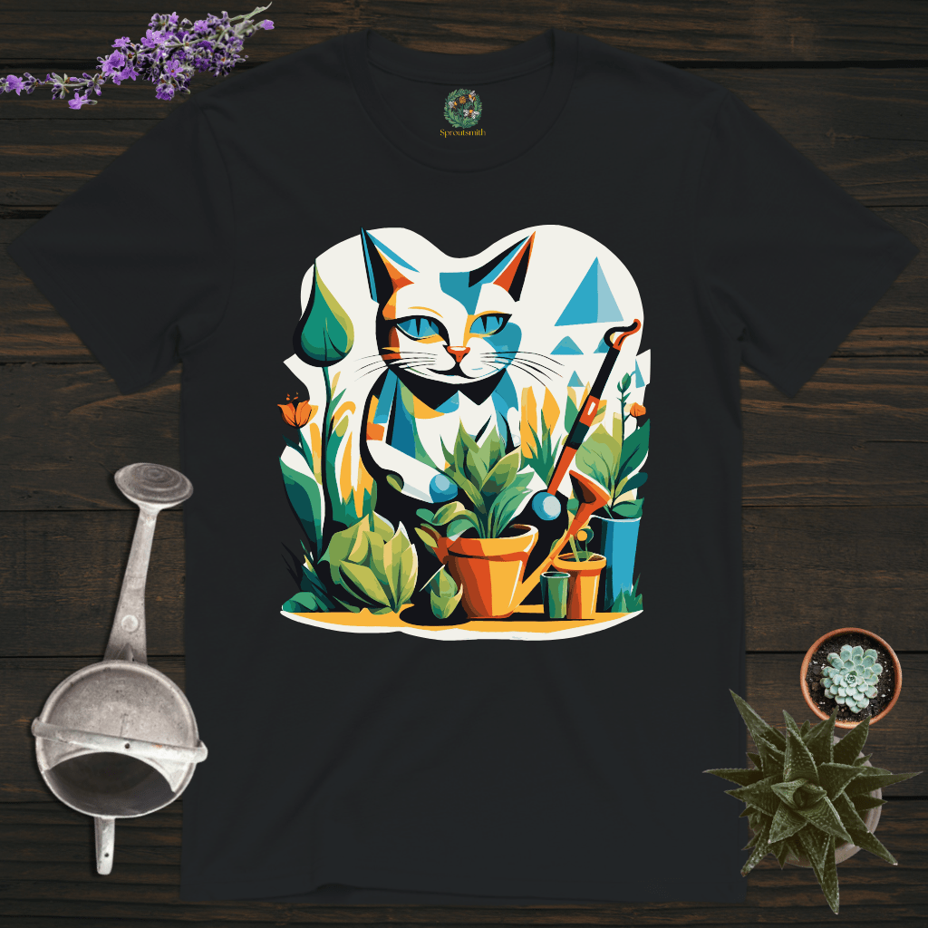 Sproutsmith T-Shirt Black / S Lucky Cat T-Shirt