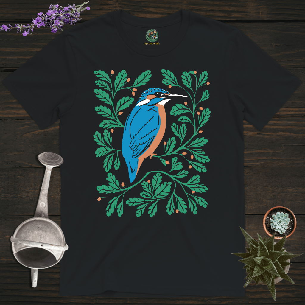 Sproutsmith T-Shirt Black / S Majestic Kingfisher T-Shirt