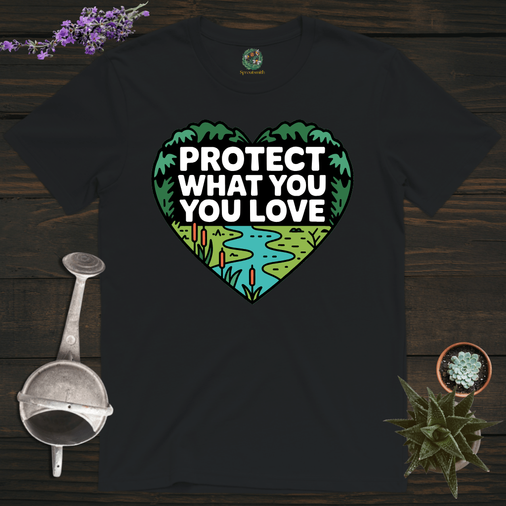Sproutsmith T-Shirt Black / S Protect What You Love T-Shirt