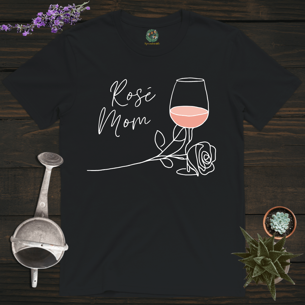 Sproutsmith T-Shirt Black / S Rosé Mom T-Shirt