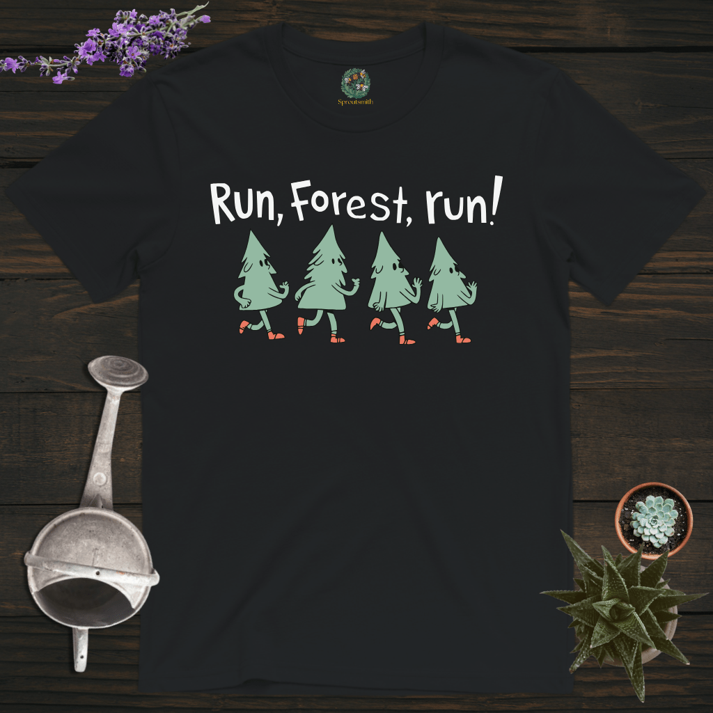 Sproutsmith T-Shirt Black / S Run Forest Run T-Shirt