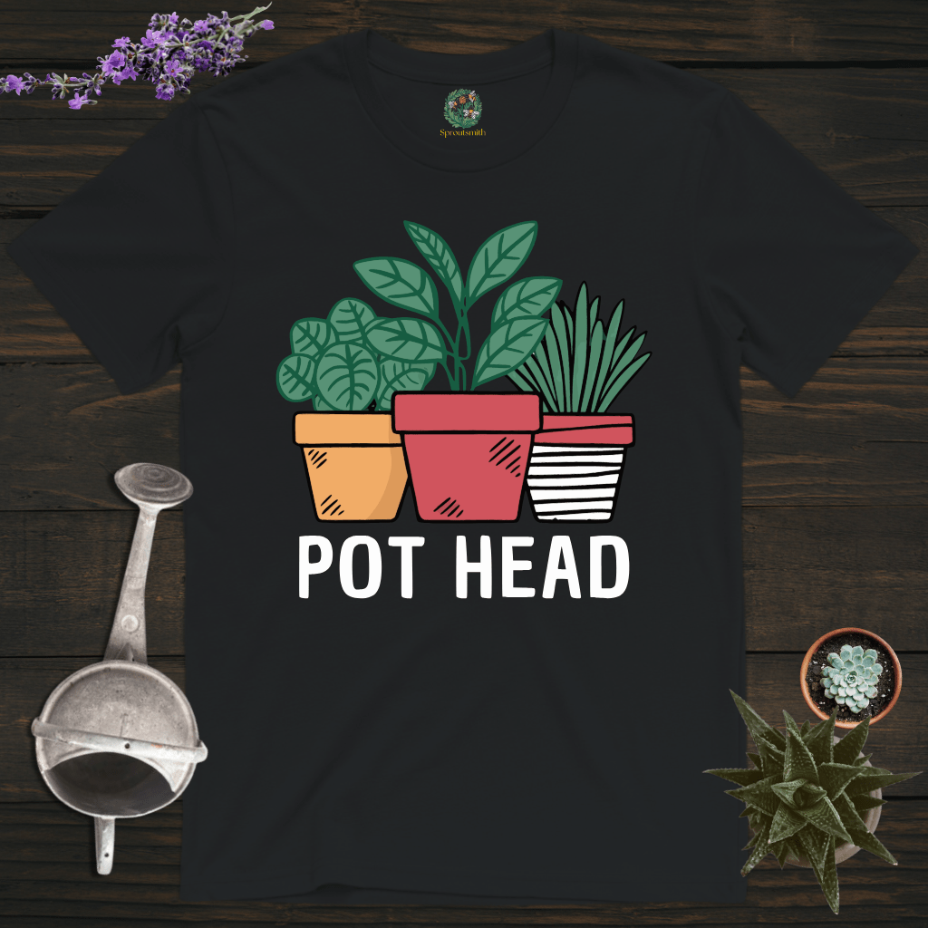 Sproutsmith T-Shirt Black / S The Pot Head T-Shirt