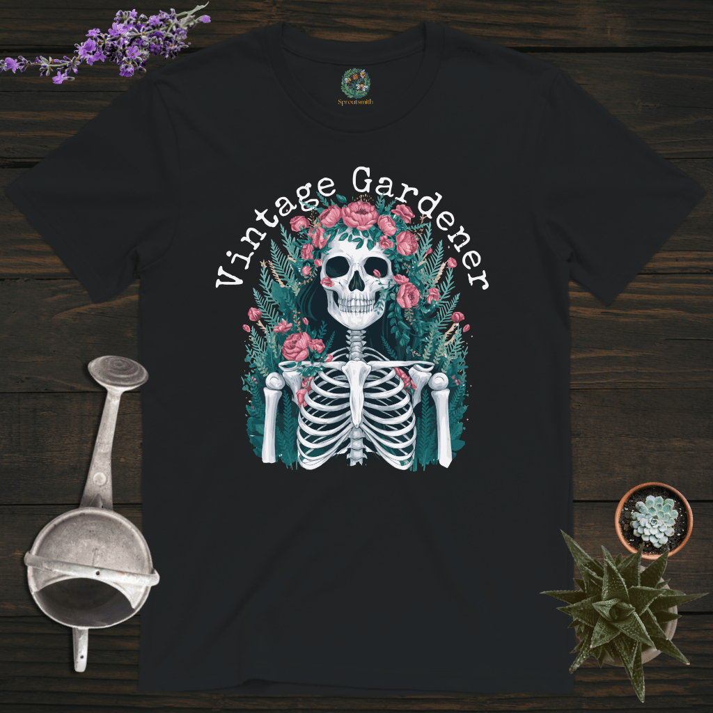 Sproutsmith T-Shirt Black / S Vintage Gardener T-Shirt