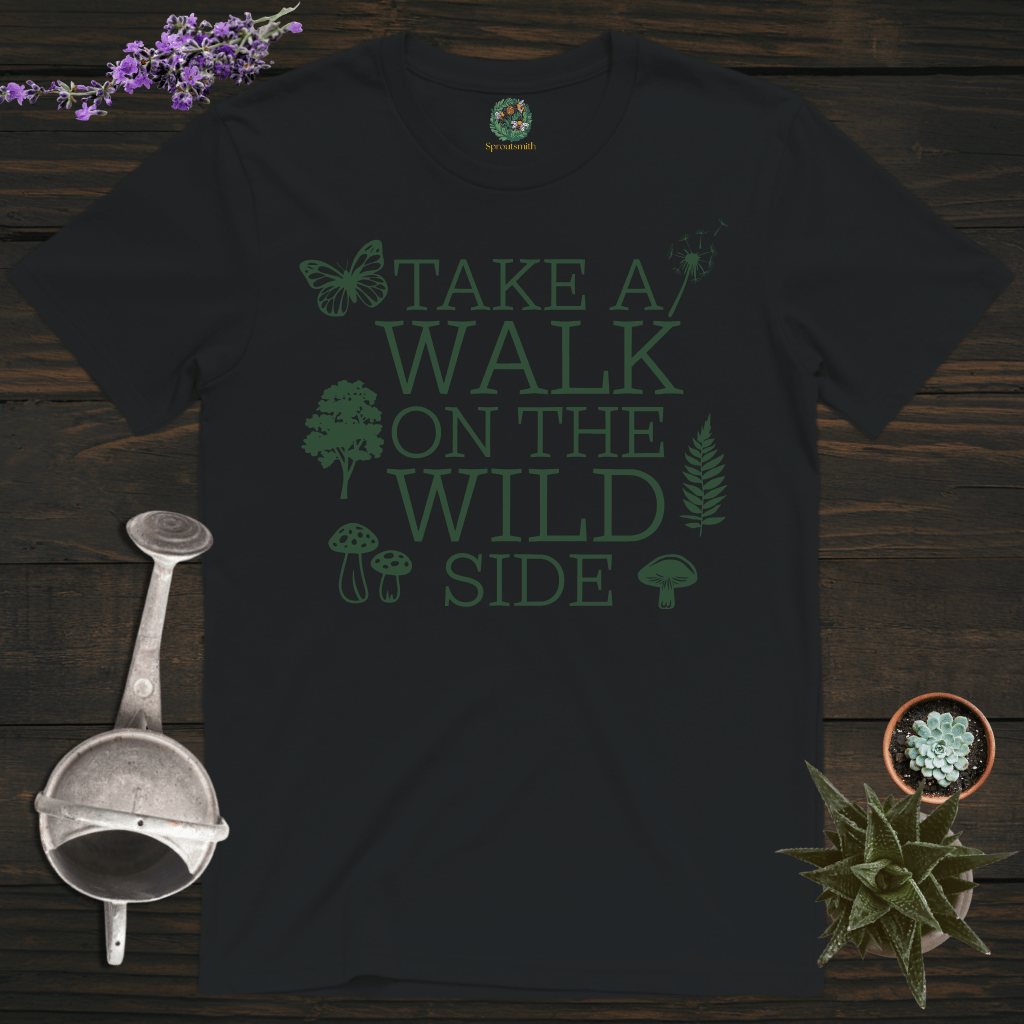Sproutsmith T-Shirt Black / S Walk On the Wild Side T-Shirt