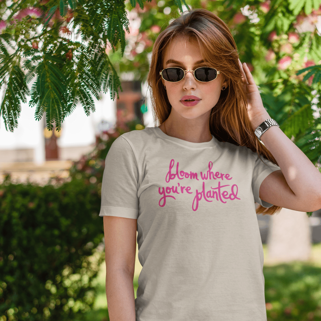 Sproutsmith T-Shirt Bloom Where You're Planted T-Shirt