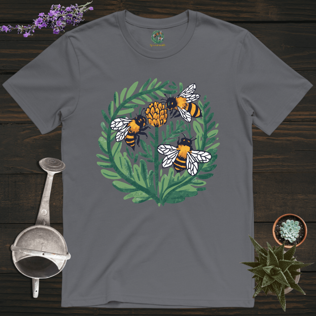 Sproutsmith T-Shirt Charcoal / S Busy Bees T-Shirt