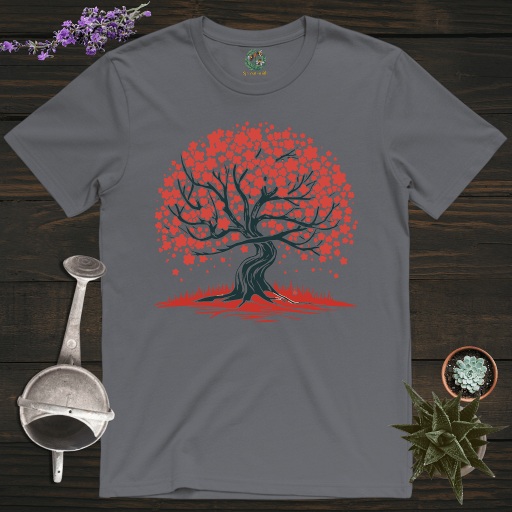 Sproutsmith T-Shirt Charcoal / S Cherry Blossom T-Shirt