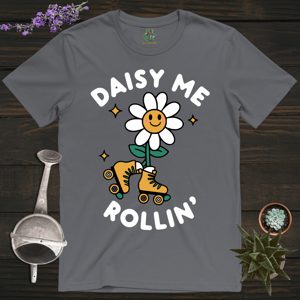 Sproutsmith T-Shirt Charcoal / S Daisy Me Rolling T-Shirt