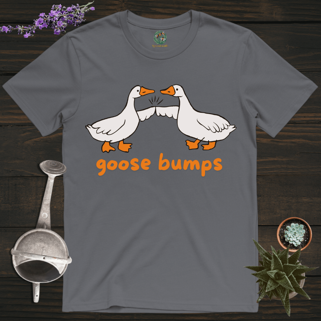 Sproutsmith T-Shirt Charcoal / S Goose Bumps T-Shirt