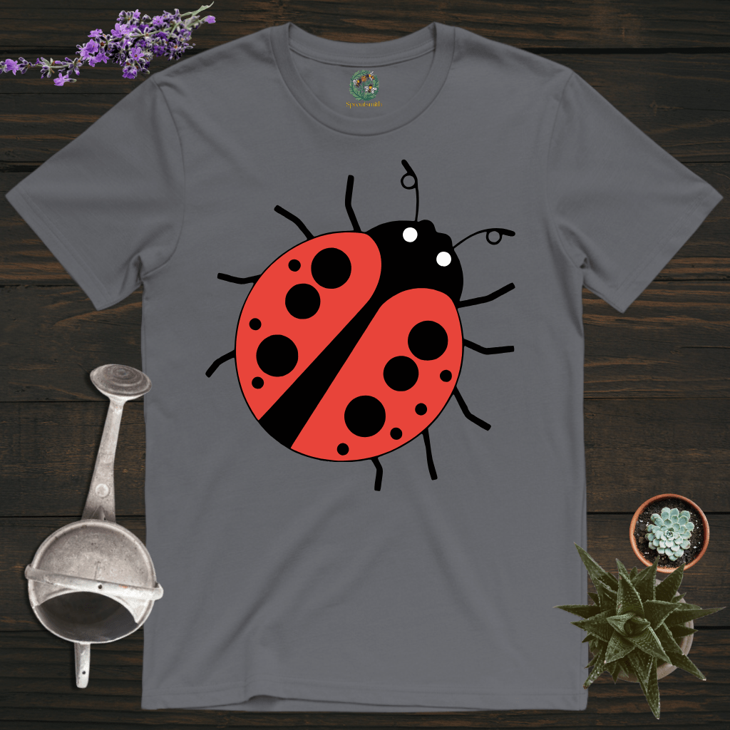 Sproutsmith T-Shirt Charcoal / S Ladybug T-Shirt