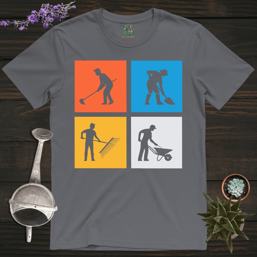 Sproutsmith T-Shirt Charcoal / S The Gardener T-Shirt