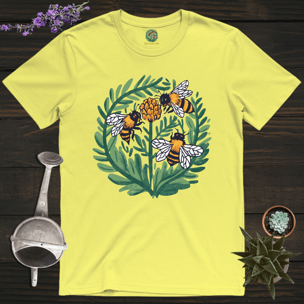 Sproutsmith T-Shirt Cornsilk / S Busy Bees T-Shirt