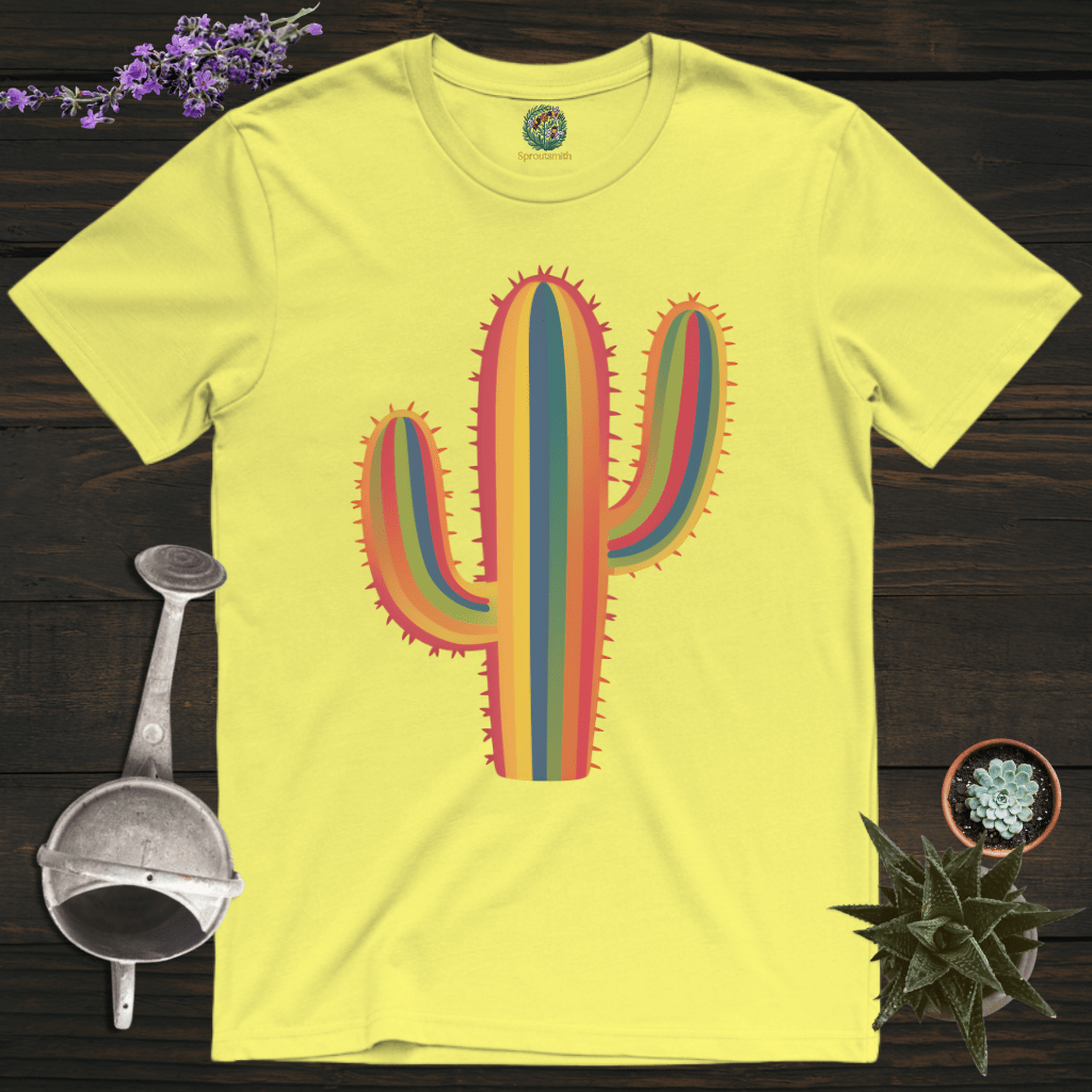 Sproutsmith T-Shirt Cornsilk / S Colorful Cactus T-Shirt