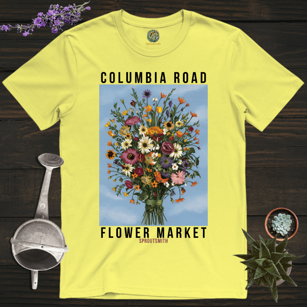 Sproutsmith T-Shirt Cornsilk / S Columbia Road Flower Market T-Shirt