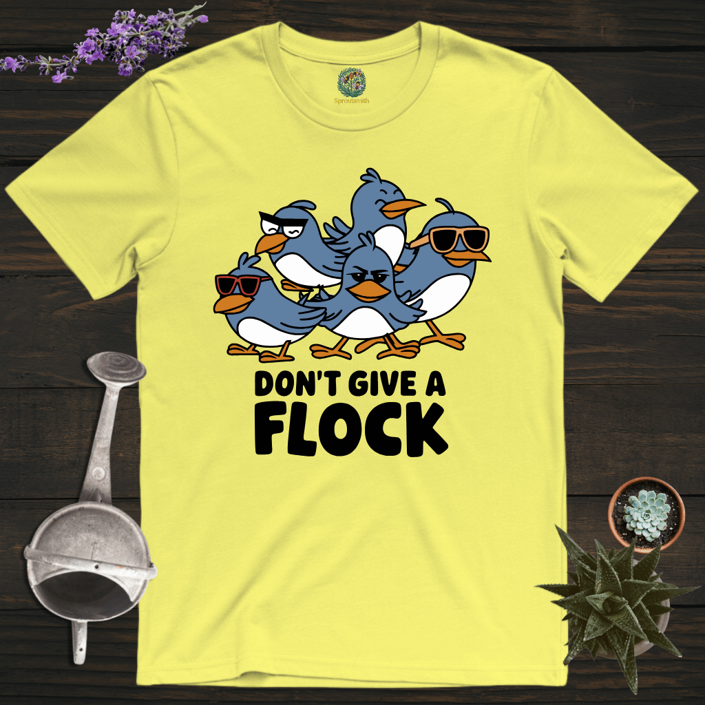 Sproutsmith T-Shirt Cornsilk / S Don't Give a Flock T-Shirt