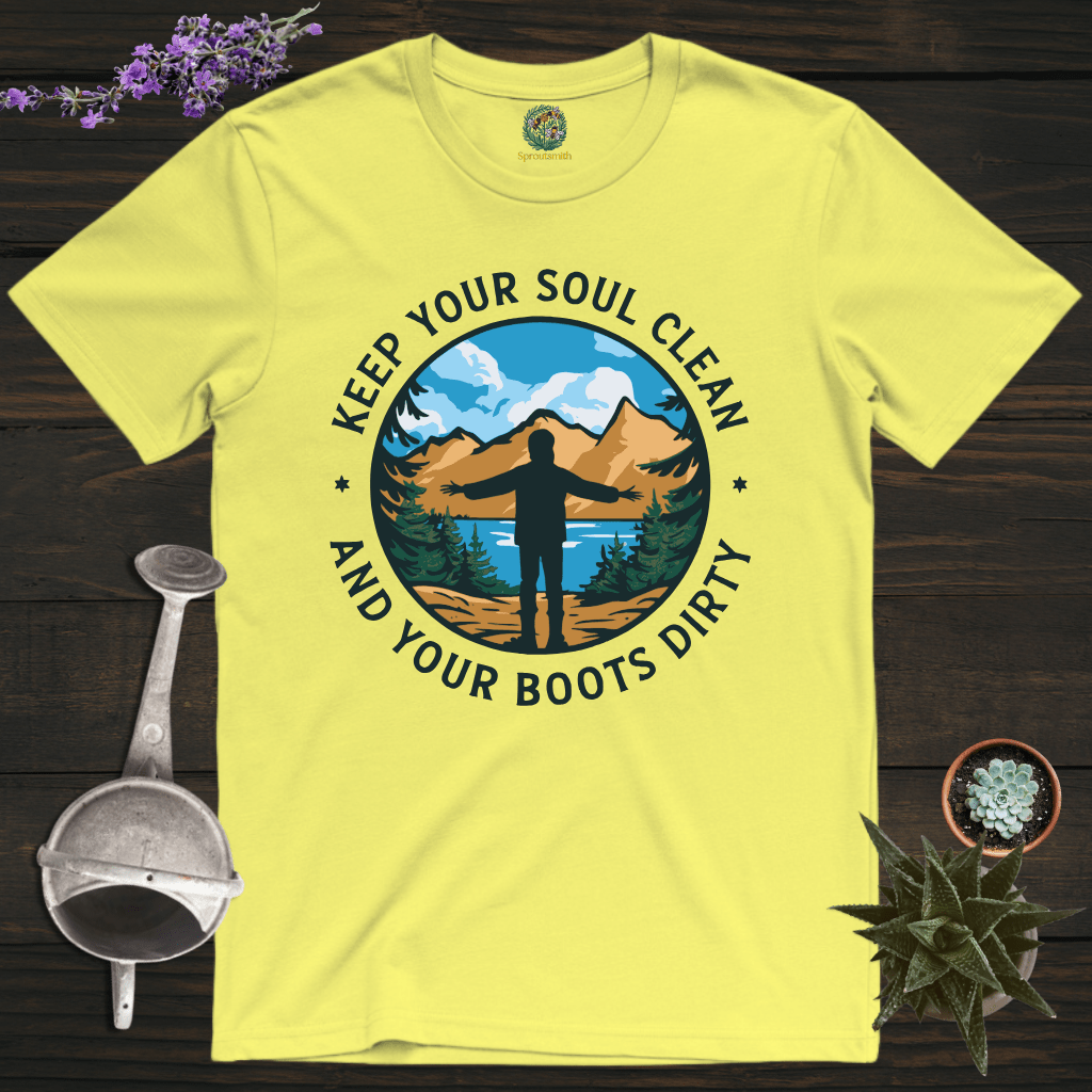 Sproutsmith T-Shirt Cornsilk / S Keep Your Soul Clean T-Shirt