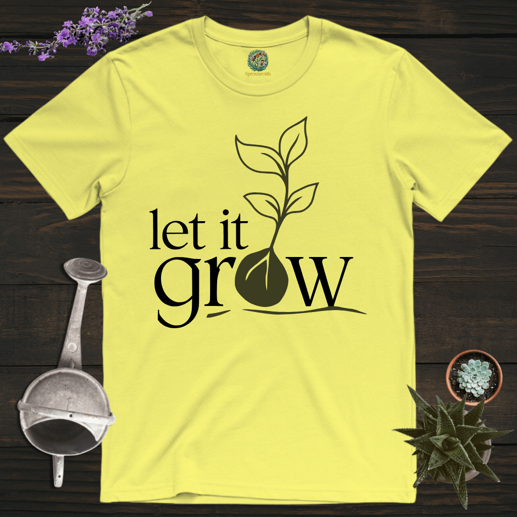 Sproutsmith T-Shirt Cornsilk / S Let It Grow T-Shirt