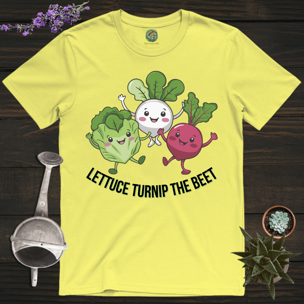 Sproutsmith T-Shirt Cornsilk / S Lettuce Turnip the Beet T-Shirt