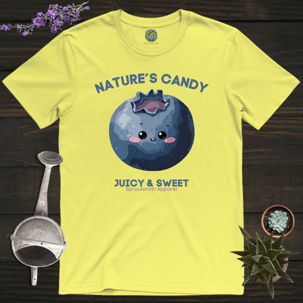 Sproutsmith T-Shirt Cornsilk / S Nature's Candy Blueberry T-Shirt