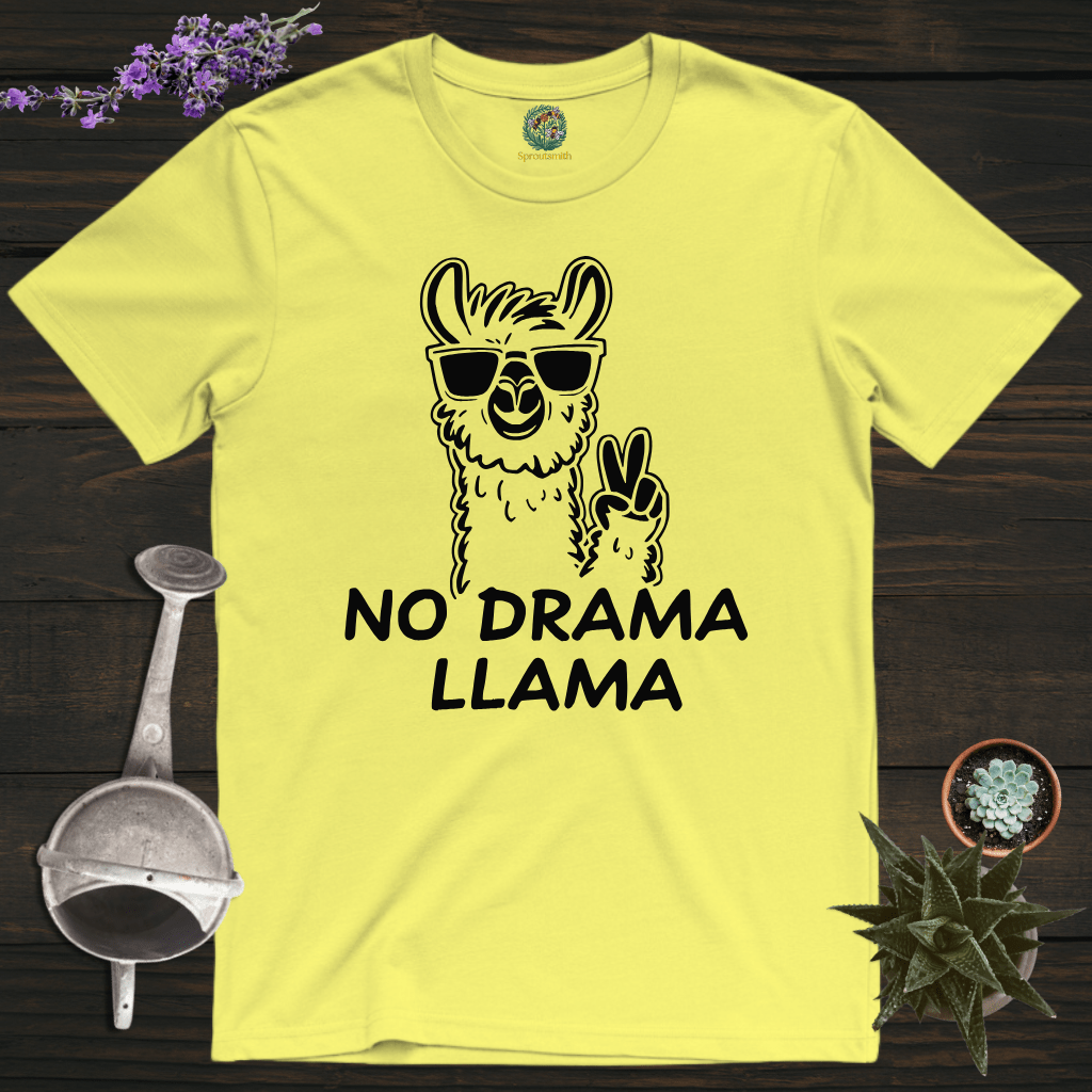 Sproutsmith T-Shirt Cornsilk / S No Drama Llama T-Shirt