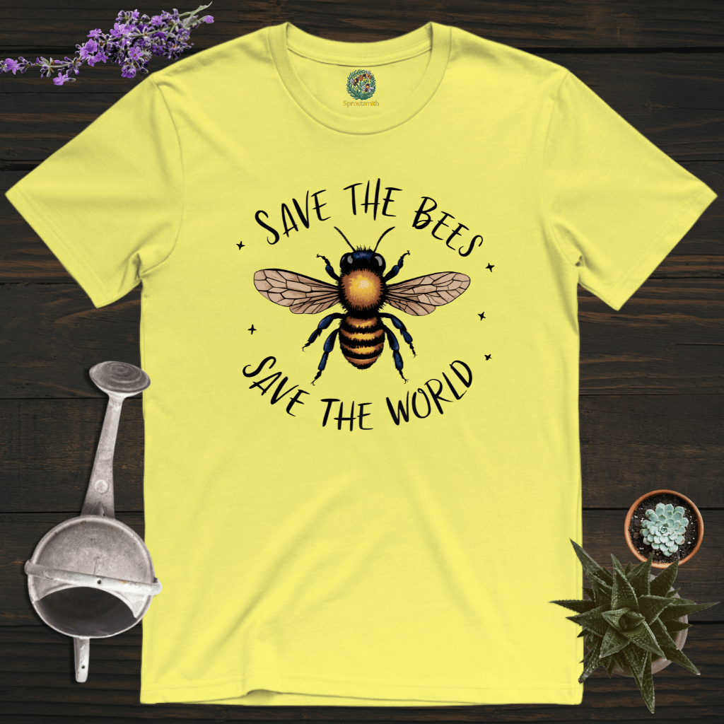 Sproutsmith T-Shirt Cornsilk / S Save the Bees T-Shirt