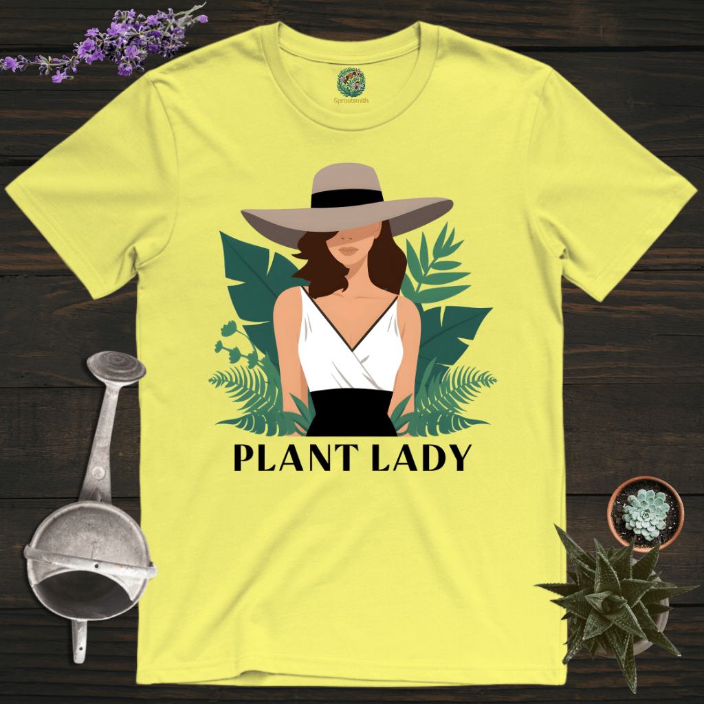 Sproutsmith T-Shirt Cornsilk / S The Plant Lady T-Shirt