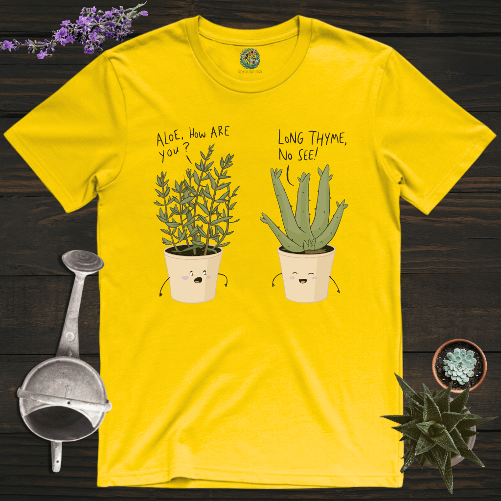 Sproutsmith T-Shirt Daisy / S Aloe Meets Thyme T-Shirt