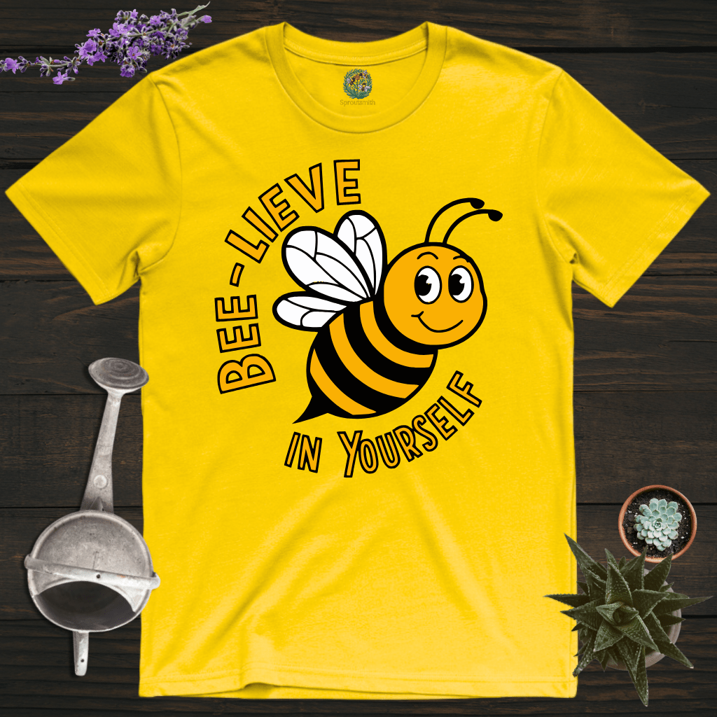 Sproutsmith T-Shirt Daisy / S Bee-Lieve in Yourself T-Shirt