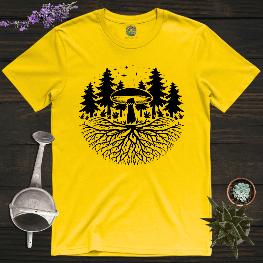 Sproutsmith T-Shirt Daisy / S Midnight Mycelium T-Shirt
