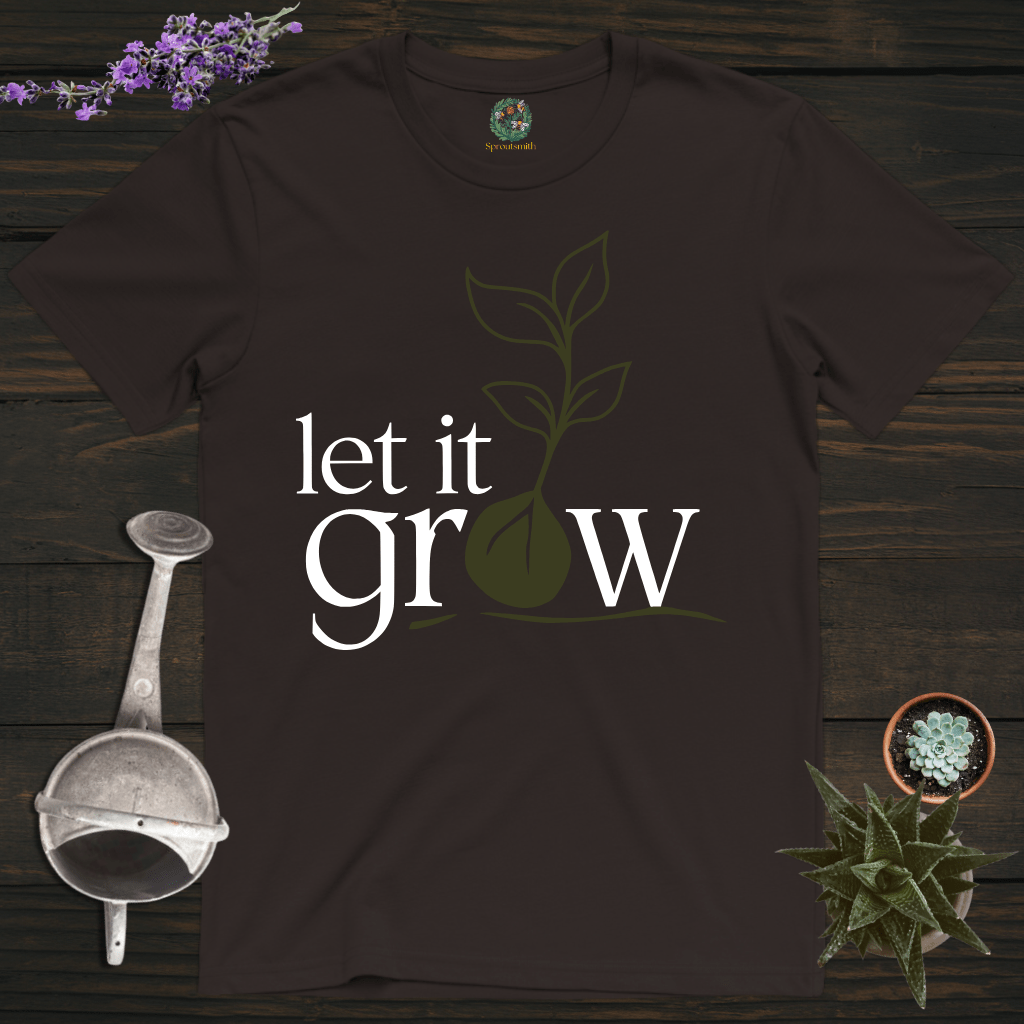 Sproutsmith T-Shirt Dark Chocolate / S Let It Grow T-Shirt