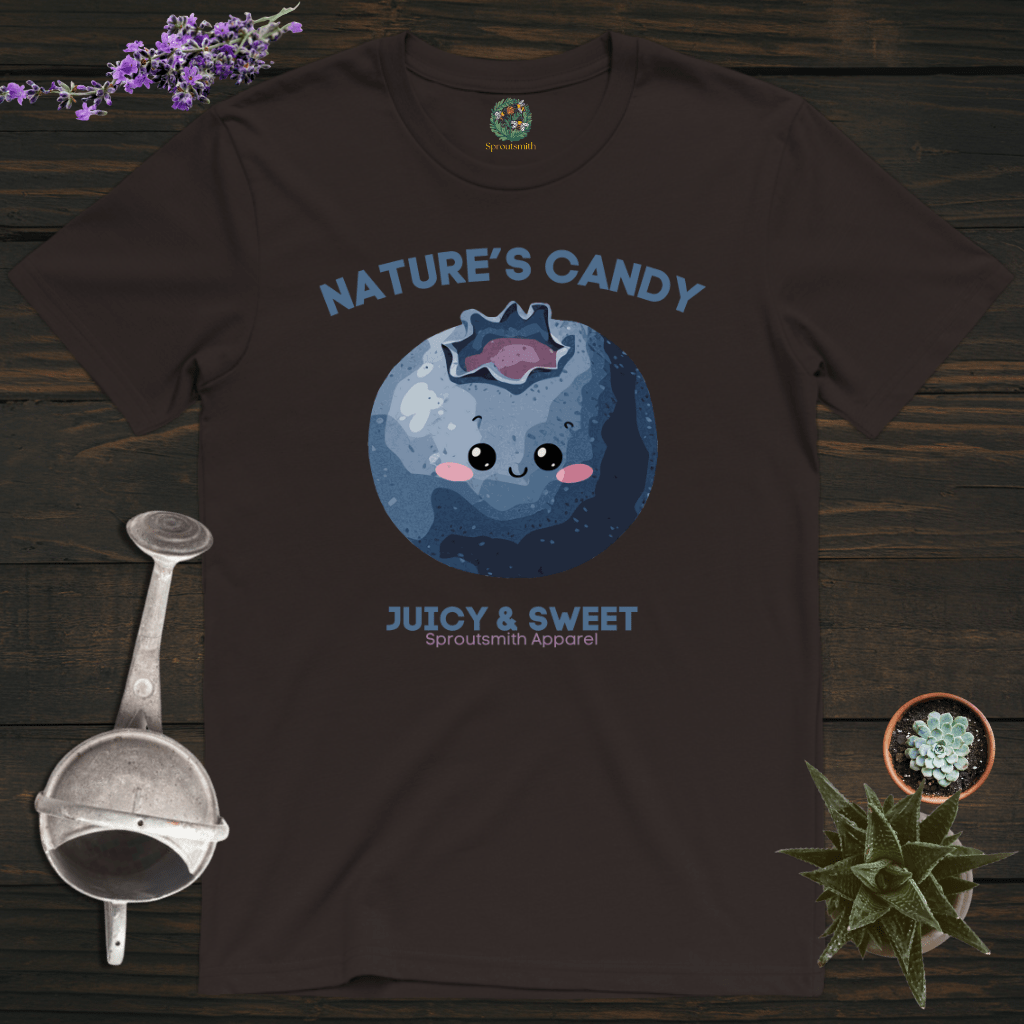 Sproutsmith T-Shirt Dark Chocolate / S Nature's Candy Blueberry T-Shirt