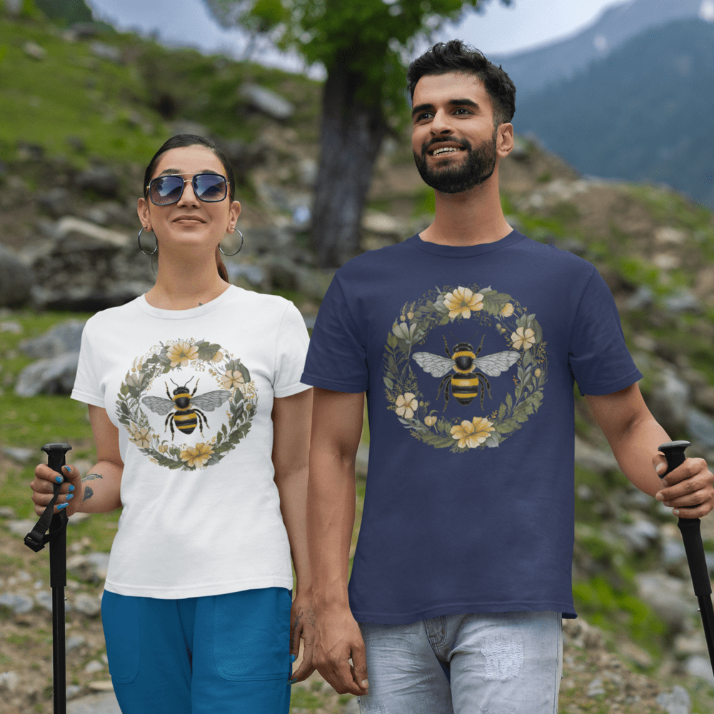 Sproutsmith T-Shirt Floral Bee T-Shirt