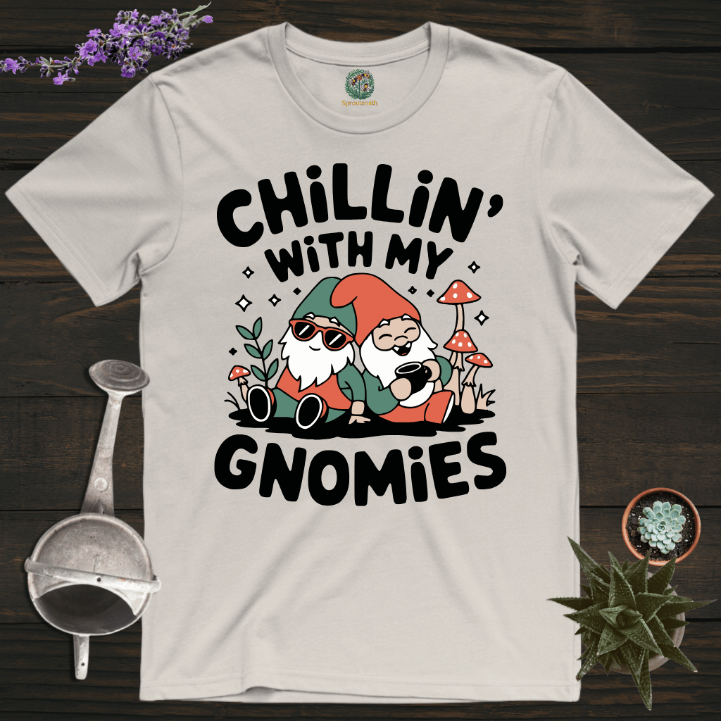 Sproutsmith T-Shirt Ice Grey / S Chillin’ With My Gnomies T-Shirt