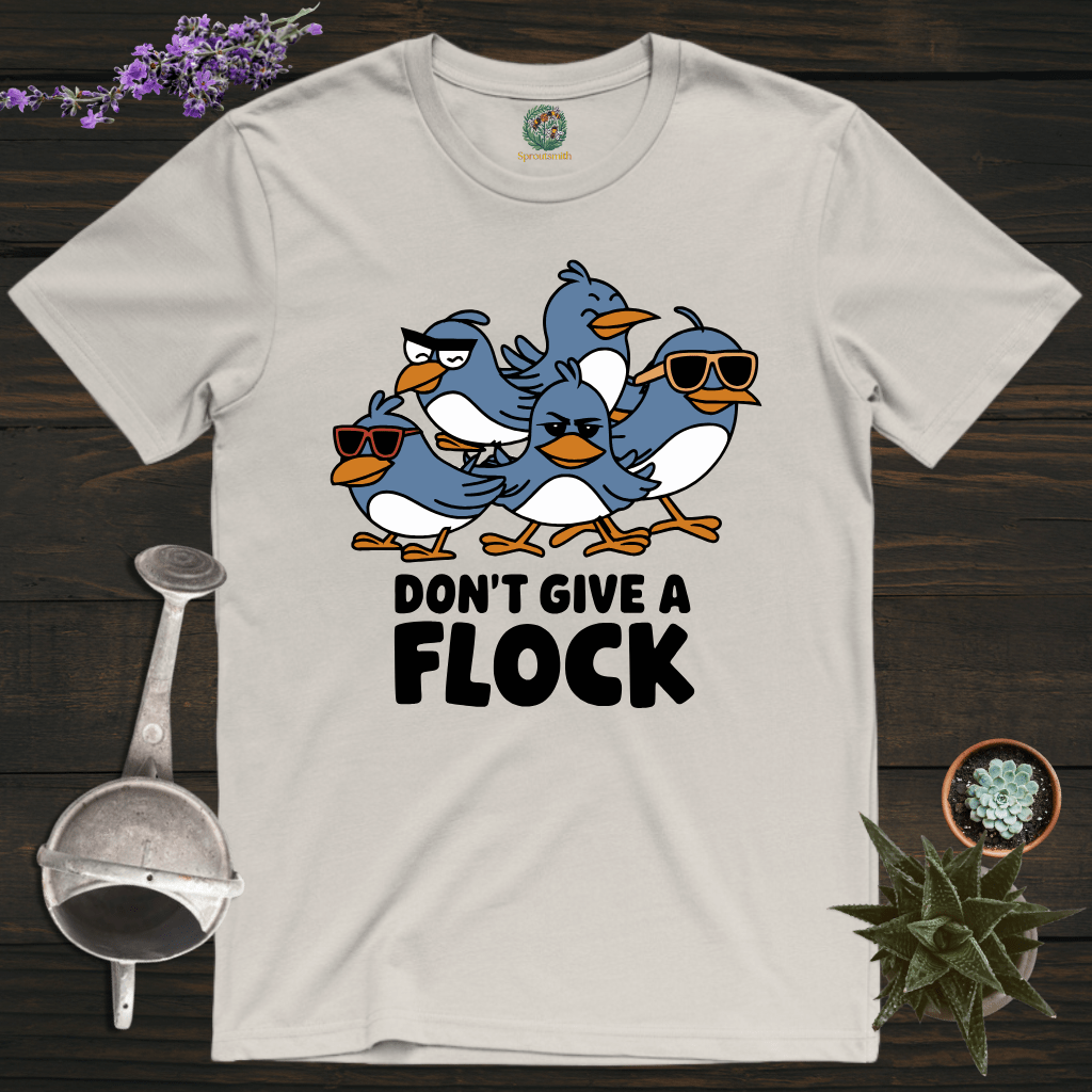 Sproutsmith T-Shirt Ice Grey / S Don't Give a Flock T-Shirt