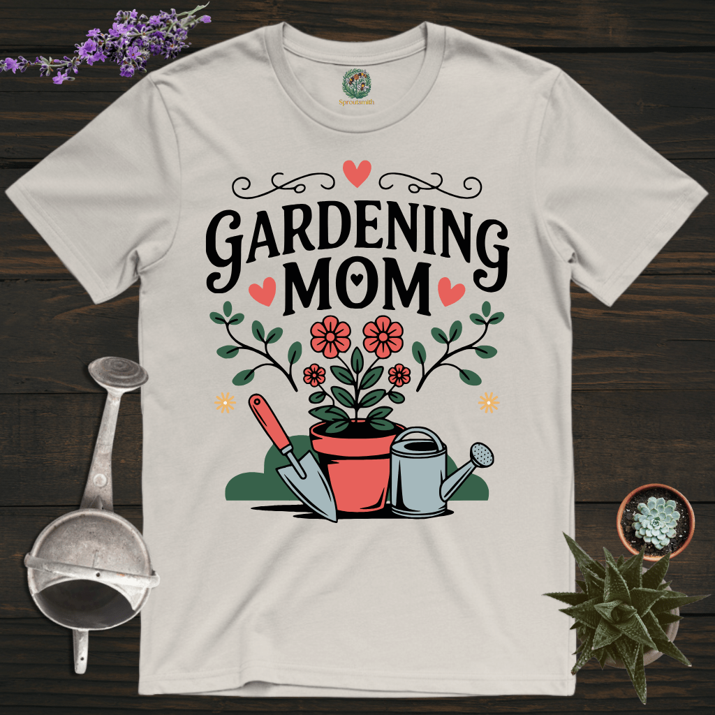 Sproutsmith T-Shirt Ice Grey / S Gardening Mom T-Shirt
