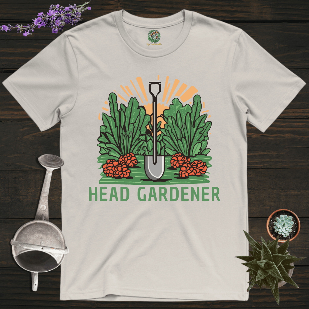 Sproutsmith T-Shirt Ice Grey / S Head Gardener T-Shirt