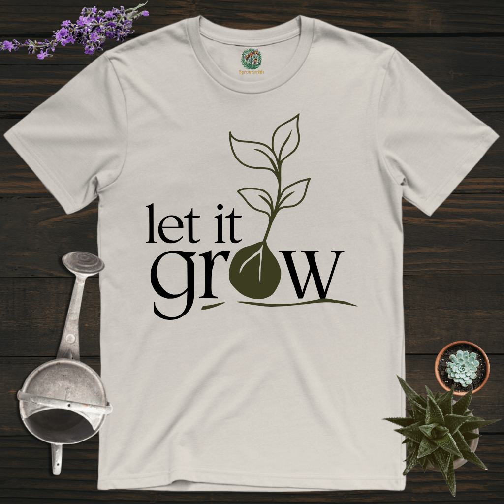 Sproutsmith T-Shirt Ice Grey / S Let It Grow T-Shirt