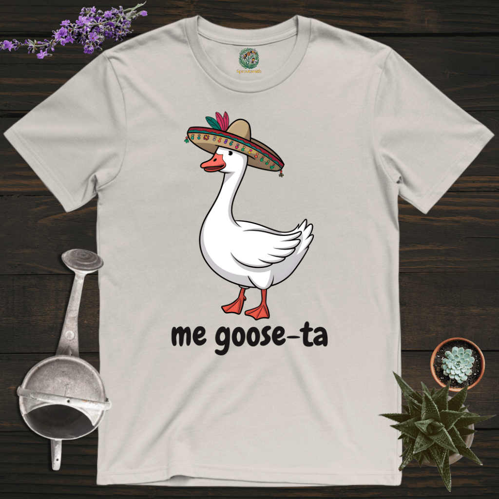 Sproutsmith T-Shirt Ice Grey / S Me Goose-Ta T-Shirt
