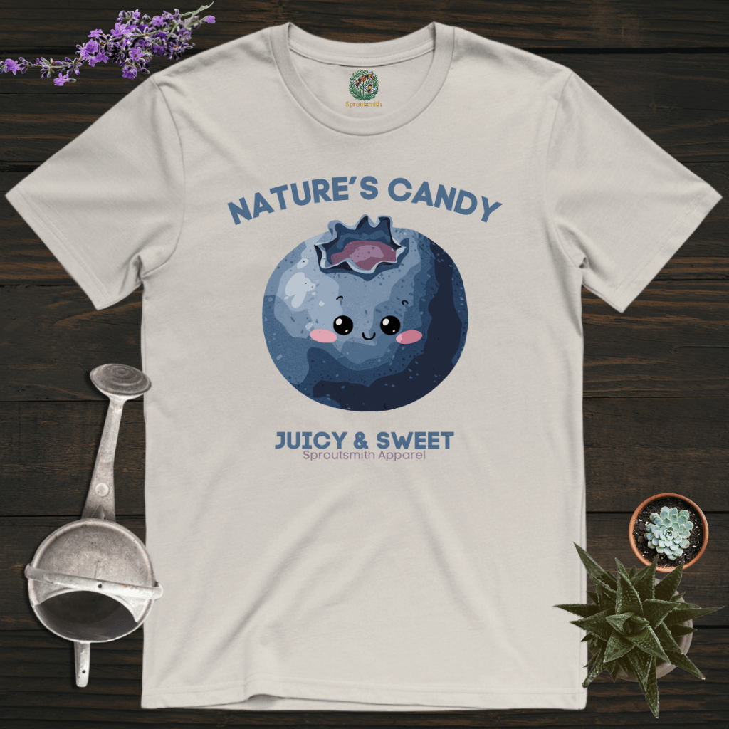 Sproutsmith T-Shirt Ice Grey / S Nature's Candy Blueberry T-Shirt
