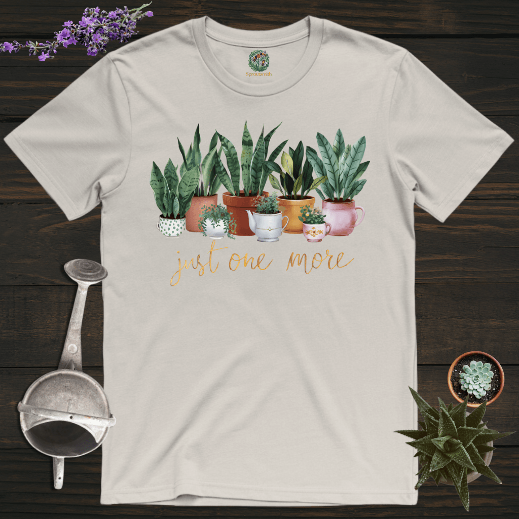 Sproutsmith T-Shirt Ice Grey / S One More Plant T-Shirt