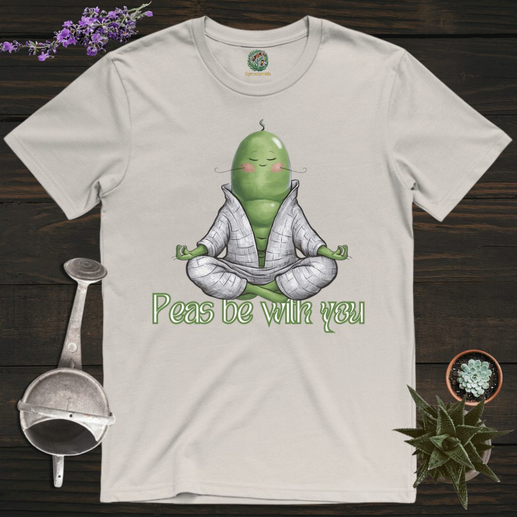 Sproutsmith T-Shirt Ice Grey / S Peas Be With You T-Shirt