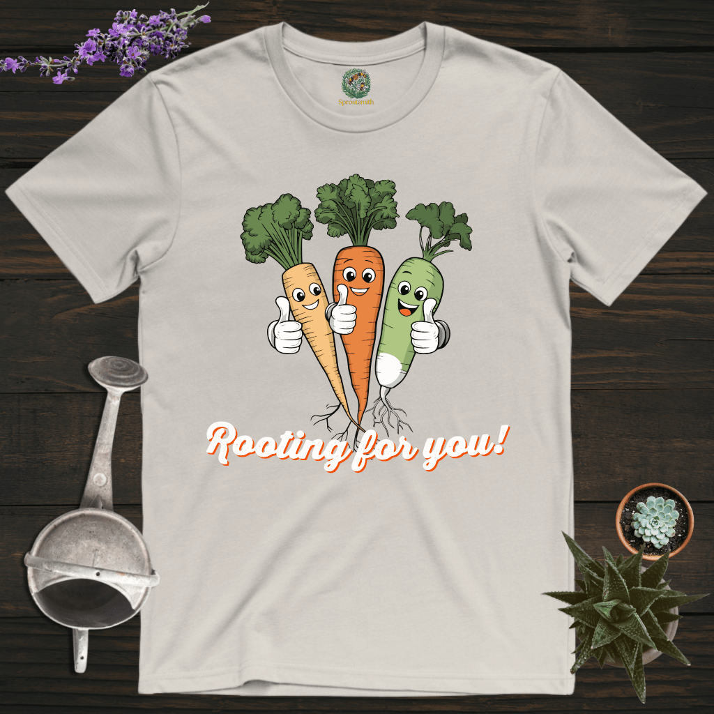 Sproutsmith T-Shirt Ice Grey / S Rooting For You T-Shirt