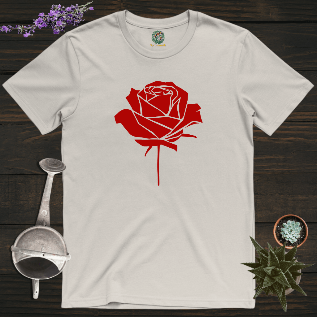 Sproutsmith T-Shirt Ice Grey / S Rose T-Shirt